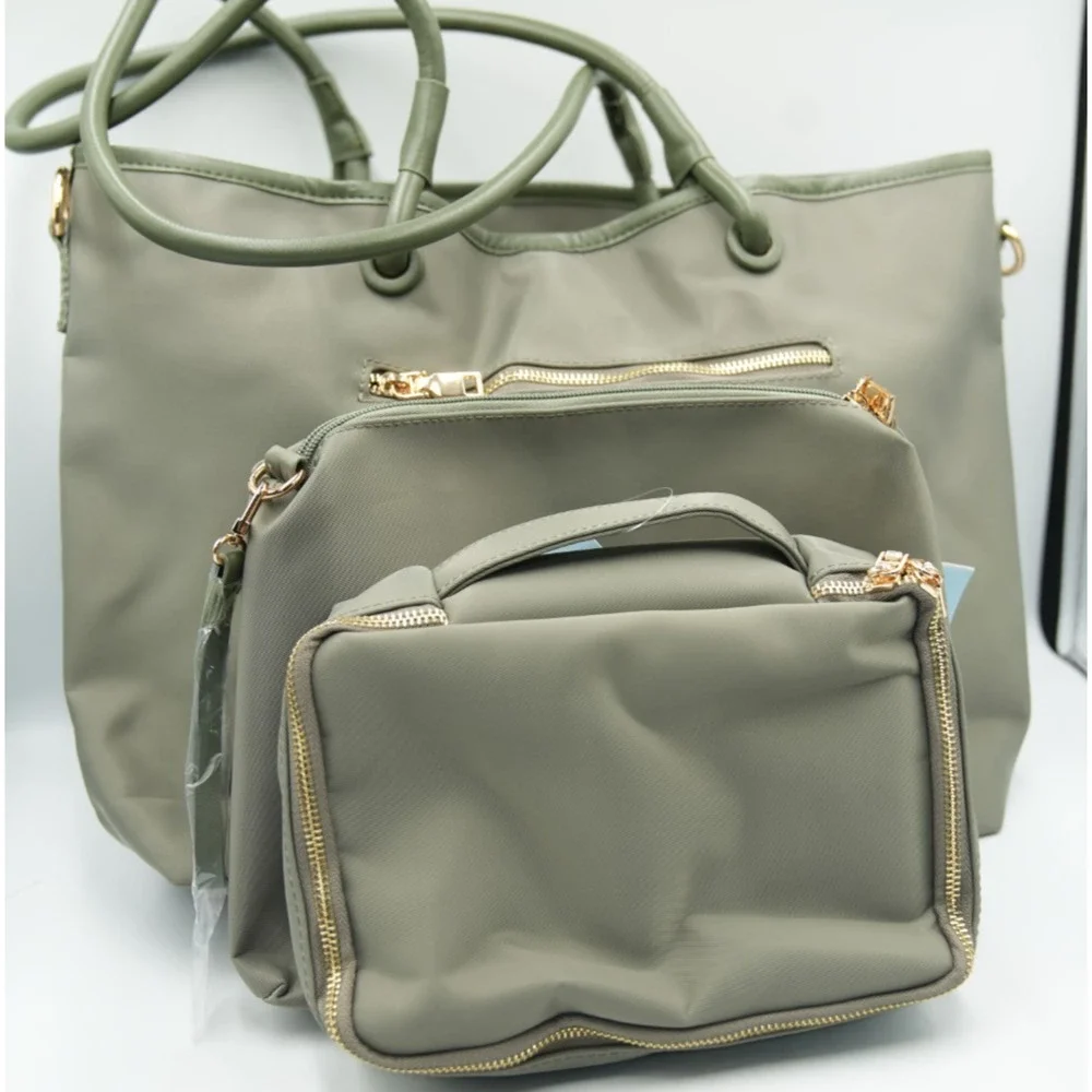New Mom Gift Set | Diaper Bag‎ Set, Skincare, Tumbler, Pacifiers, Makeup